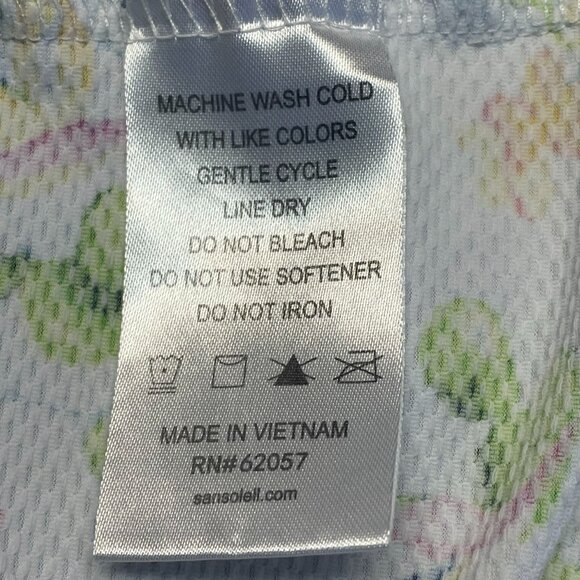 San Soleil Golf Quarter Zip Shirt Small - Picture 8 of 8